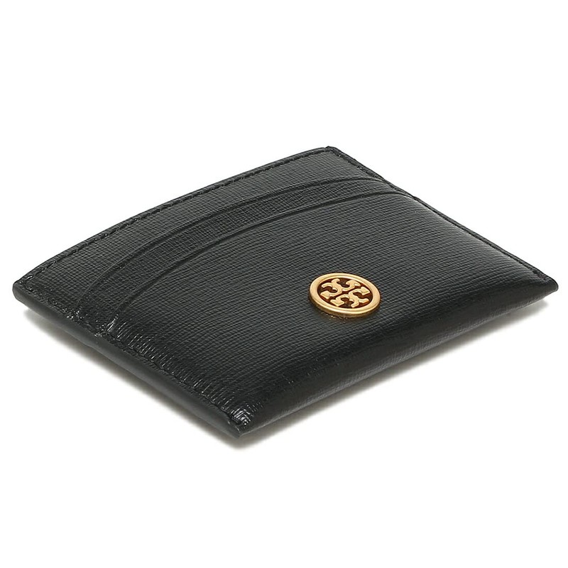 Tory Burch 84070 Robinson Card Case, Women's, (7) 001 BLACK