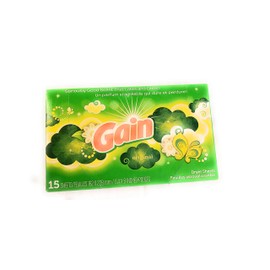 Gain Dryer Sheets 15 Count Box Original Scent Great for travel!