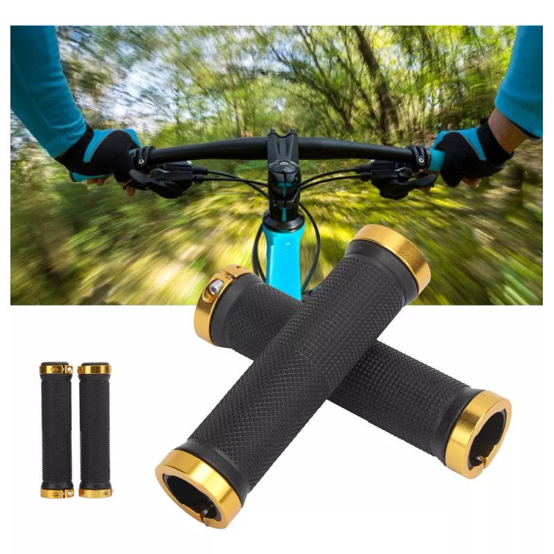 Generic 1 Par De Fundas De Manillar De Goma Ligeras