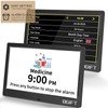 10.1" Digtal Clock with Day and Date for Seniors, Large