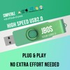 JBOS 32GB USB Flash Drive 2 Pack USB 2.0 Thumb