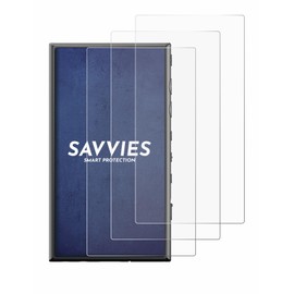Savvies 6 Pack Screen Protector compatible with Sony Walkman NW-A306 Protection Film Clear