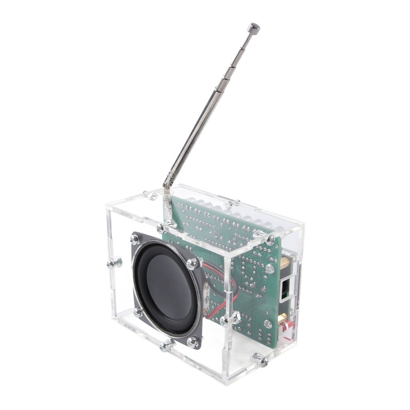 DIY FM Radio 87 To 108MHz LCD Display Digital Radio