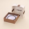 COAI Black Tourmaline Bracelet with Gemstone Beads for Women, Stone,