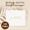 Plantvibes Wedding Guest Book - 120 Thick Pages that Prevent