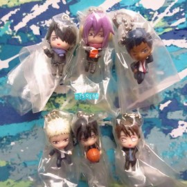 Bandai Kuroko no Basuke Basket Figure Keychain Swing - Murasakibara Aomine Himuro - - Himuro Tatsuya