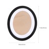 Black Oval Frame Oval Picture Frame 10 Inch with Seamless