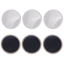 Tighall Round Furniture Sliders for Carpet 8PCS 5" Furniture Moving Pads Plastic Sliders for Furniture Legs Chair Leg Floor Protectors Movers Reusable, Easily Move