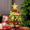 Mini Christmas Tree, LE&D 30 cm Mini Christmas Tree with,