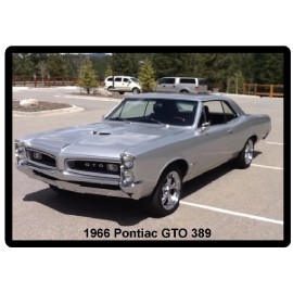 1966 Pontiac GTO 389 Refrigerator / Tool Box  Magnet