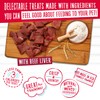 Charlee Bear Original Crunch Dog Training Treats, Beef Liver Flavor,