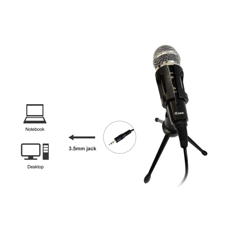 Equip 245341 Mini Stereo Table Microphone