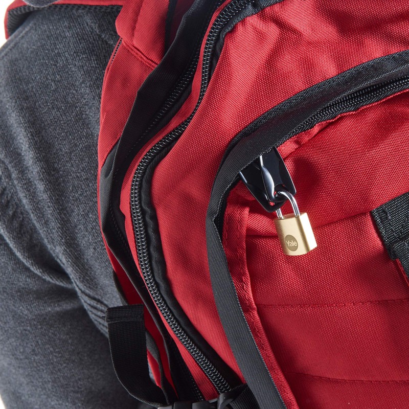 Yale Y110B/20/111/1/B Brass Padlock, 20 mm, 1 Box, 20mm