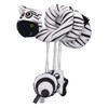 Baby Plush Animal Stroller Toys Black and White Spiral Activity