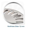 Vertical floor White Black Stainless Steel Shower Drain Bathroom Drain