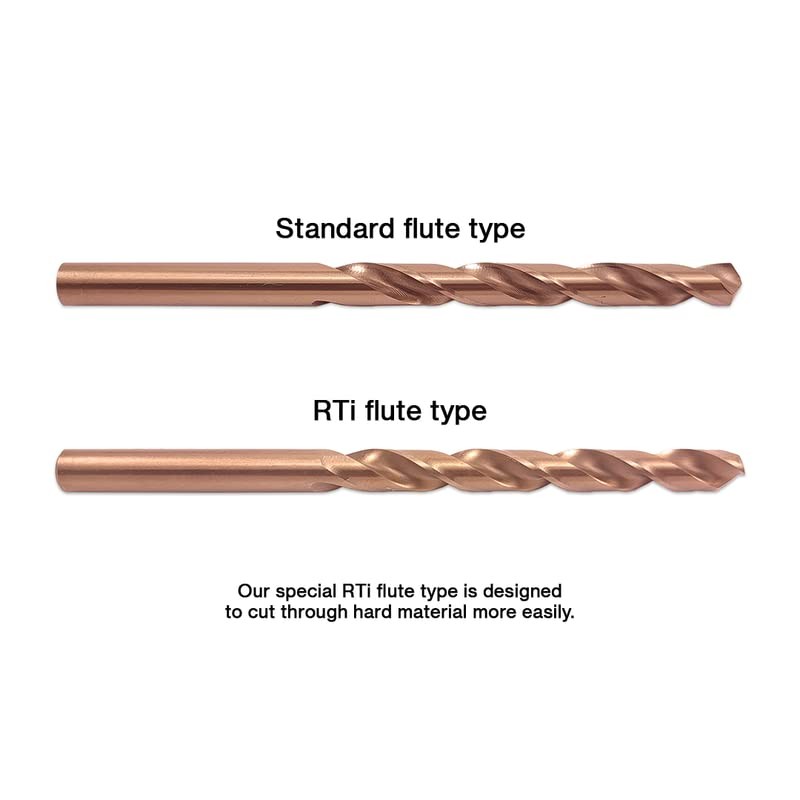 PROFFI 7.5 mm x 5 Pieces M35 HSS Cobalt Drill