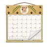 Wooden Refillable Yellow Lab Calendar Holder Filled with a 2026