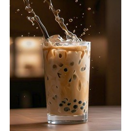 Bursties Coffee Flavored Popping Boba | Bursting Boba for Coffee, Bubble Tea, Desserts, Breakfasts and Snacks | Coffee Flavored Bursting Boba