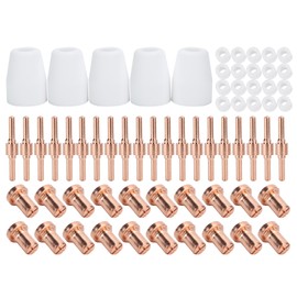 65Pcs PT‑31 Plasma Cutting Consumables Fit for CUT‑40 Plasma Cutting Machine Accessories