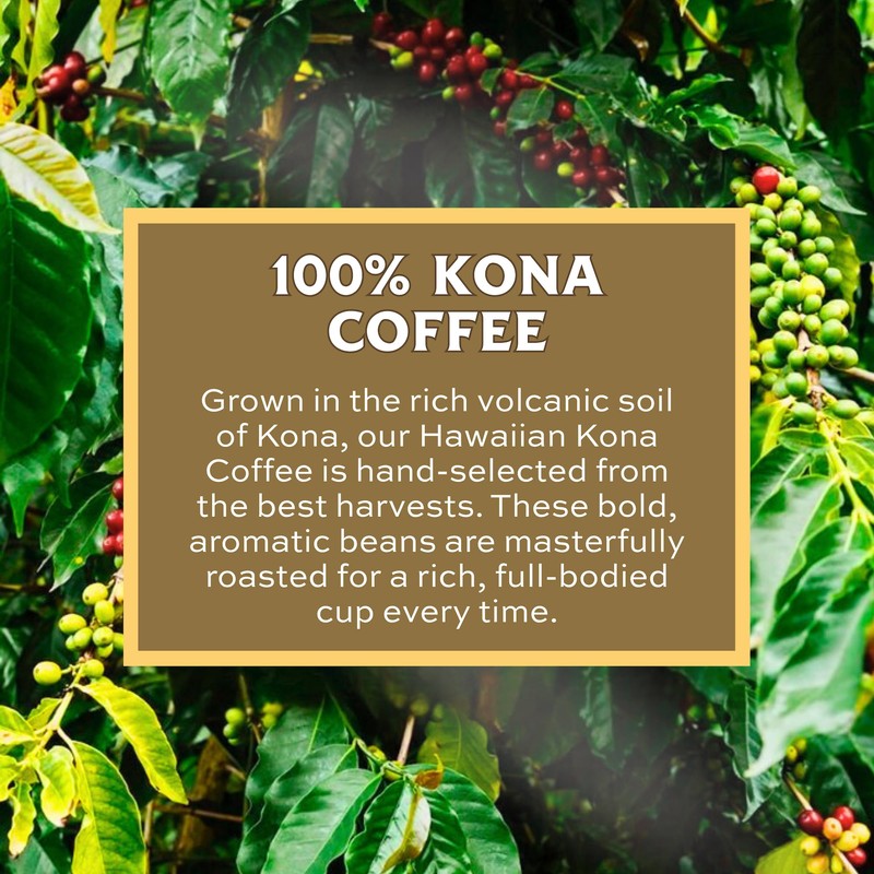 ROYAL KONA COFFEE Ground - 100% Hawaiian Kona Coffee, Private