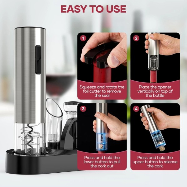Does not apply Electric Wine Opener Automatic Wine Bottle Opener