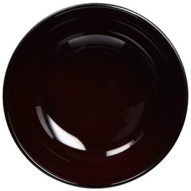Pearl Metal K-6122 Lacquerware Color Clean Coat Noodle Bowl, Akamari (Yamanaka Lacquerware)