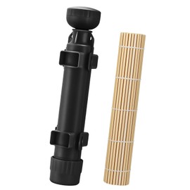 AISHN Sushi Roller 11.8 inches Sushi Bazooka Sushi Maker Chef Tool Rice Roller Durable Rice Maker Machine Mold-for Easy Sushi Cooking Black