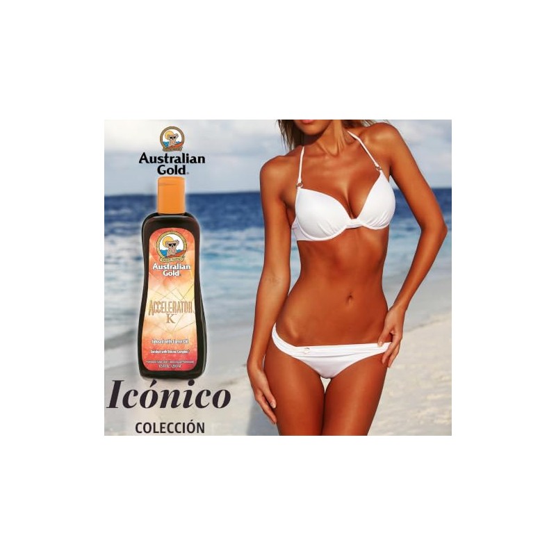 Australian Gold Accelerator Acelerador Bronceado Obscuro Aceite Zanahoria 250