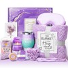 Mayicivo Mothers Day Gifts ideas Basket for Women with Flannel