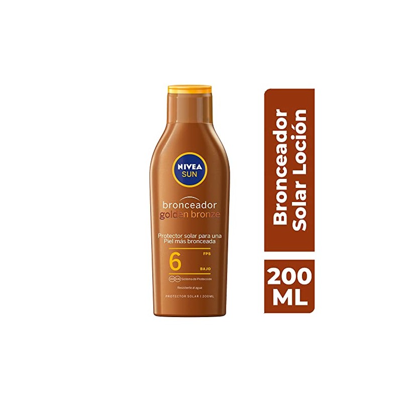 Nivea Sun Aceite Bronceador Corporal 200 Loción Bronceado Dorado Duradero