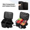 DSLEAF Cornhole Backpack, Cornhole Bag Holds 16-24 Cornhole Bags with