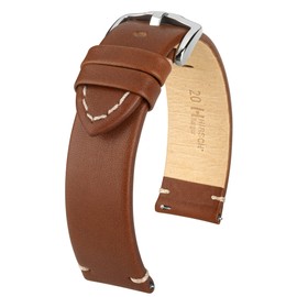 HIRSCH Ranger Men's Calfskin Watch Strap 20mm, Strap.