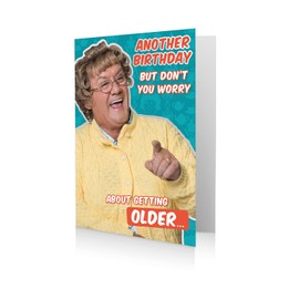 Mrs Brown's Boys MB002 General Birthday Card Multi Colour,210 x 290 mm