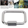 Chain Link Stainless Steel 4‑Corner Multifunctional Connection Buckle for Outdoor