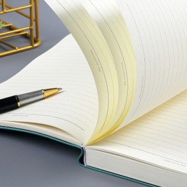 Soft Cover Notepad A5 Sheepskin Notepad(Deer Head Design) PU Leather Notebook Journal, Diary Gift，School Supplies(Soft Cover Gray)