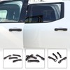 Auto Exterior Door Handle Protective Trim Cover Compatible with Toyota