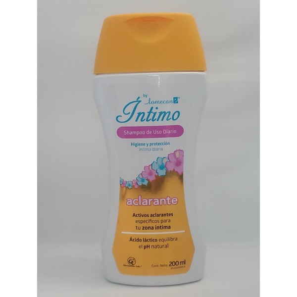 1X Shampoo Lomecan Intimo ( ACLARANTE ) Shampoo de Uso Diario 200ml