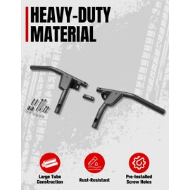 A & UTV PRO Front Bumper Guard for Can Am Outlander 500/700, Heavy-Duty Front Brush Cover Combined Bumper Guard Protector for Can Am Outlander PRO/MAX Replace#715004952