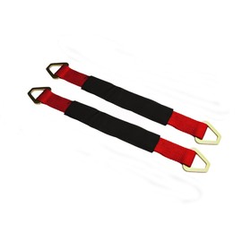 24" Red Axle Straps (2 Pack)
