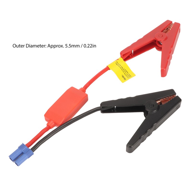 Jump Starter Cable Multifunctional 10 AWG Portable Anti Reverse Charging