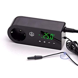 FYTO Switch Classic Thermostat • Ideal for Temperature Regulation of Heating Mats • Heat and Cooling Function • Plant Cultivation • Terrariums and Propagators