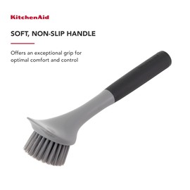KitchenAid Washing-Up Brush, Grey, 26 x 5.8 x 6.8 cm