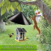 19 inch Squirrel Baffle for Bird Feeder Pole, Squirrel Proof