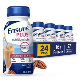 Ensure Plus Butter Pecan Nutrition Shake | Meal Replacement Shake | Ready To Dri