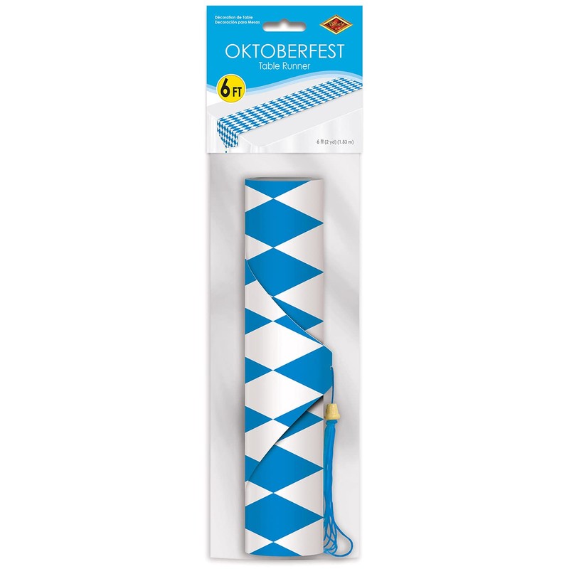 Printed Oktoberfest Table Runner Party Accessory (1 count) (1/Pkg)