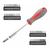 INTERTOOL 58-Piece Magnetic Screwdriver Set with Bits and Case VT08-3358