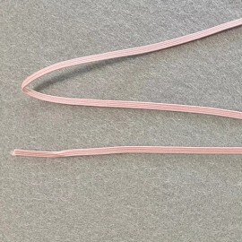Party Ears 160 Yards Elastic 1/8” 3 mm Light Pink Wholesale Bulk Roll Lot Sewing