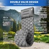 Camping Sleeping Pad, Ultralight Camping Mat with Pillow Built-in Foot