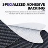 Zeathery 9 PCS Car Door Sill Protector Pads, Scratchproof Carbon