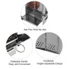 Redcamp Wood Burning Folding Camp Stove Stainless Steel Grid, Portable